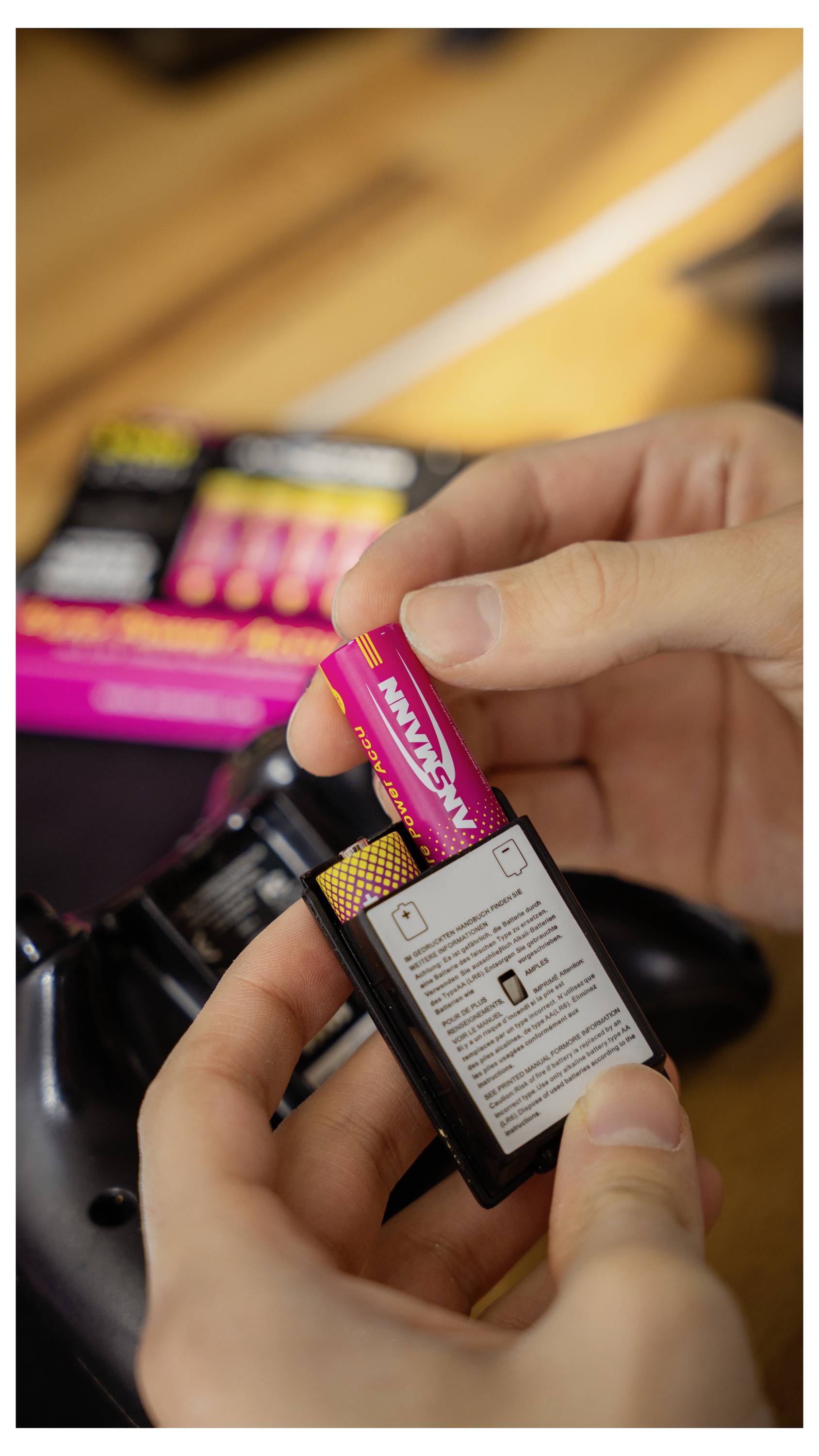 Ansmann Li-Ion Akku Mignon AA Typ 3500 (min. 3200 mAh) Kit batterie ricaricabili Li-Ion 3250 mAh 1.2 V 1 pz.-6