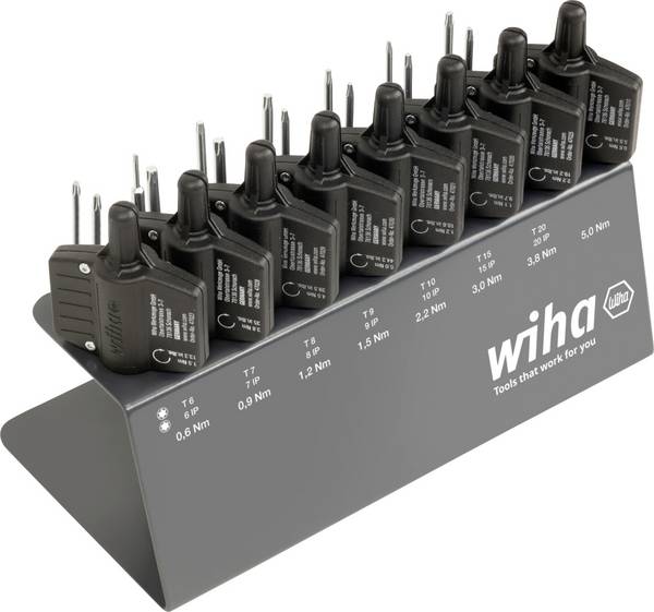 Wiha 23-tlg. Officina e meccanica Kit cacciaviti dinamometrici   DIN EN ISO 6789