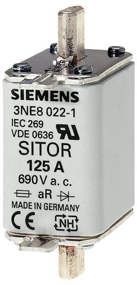 Siemens 3NE80211 Fusibile NH Misura fusibile = 00 3 pz.-0