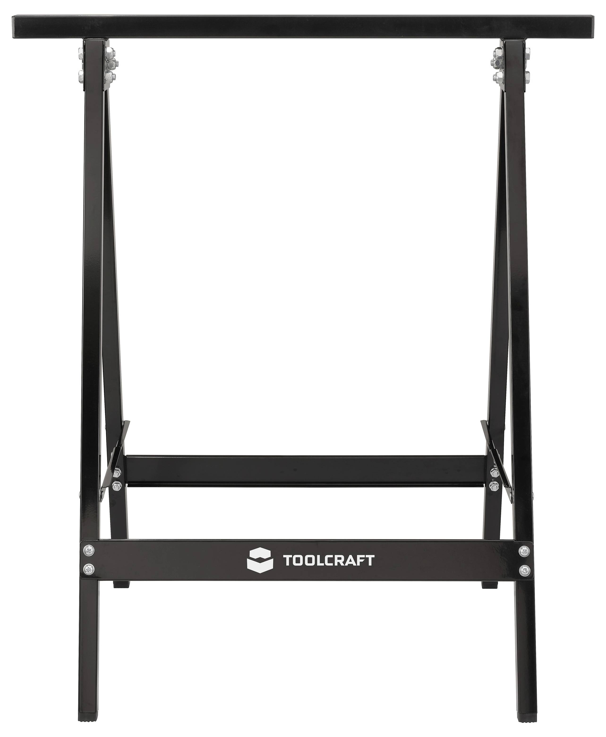 TOOLCRAFT TO-11058993 Acciaio Cavalletto Pieghevole 150 kg (L x A x P) 63.5 x 72.8 x 43 cm 4.8 kg 1 pz.-1
