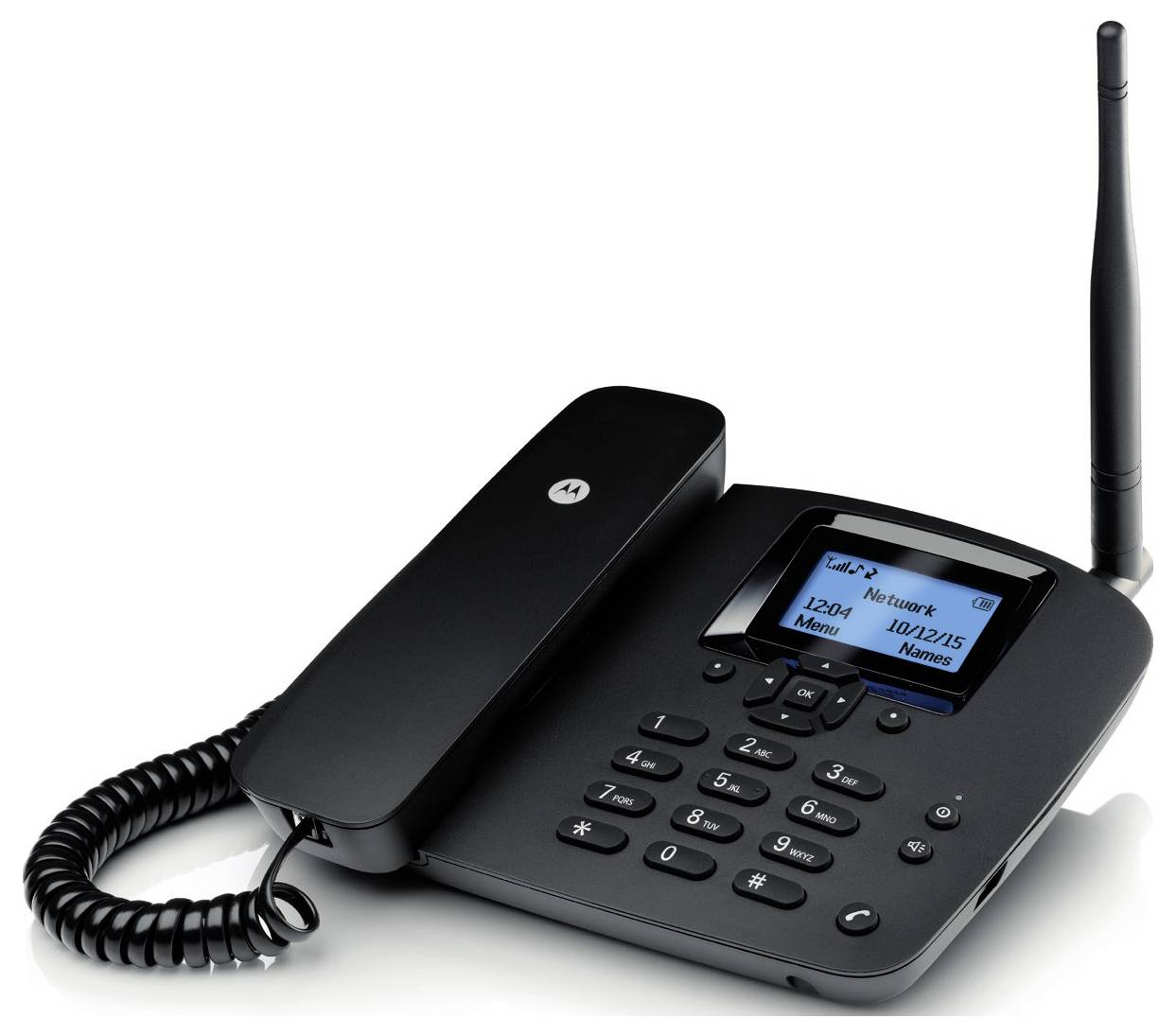 Motorola FW200L Cellulare da tavolo Nero-1
