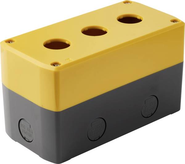 TRU COMPONENTS TC-BXB-3/22/Y TC-14807680 (L x L x A) 150 x 75 x 85 mm Giallo 1 pz.