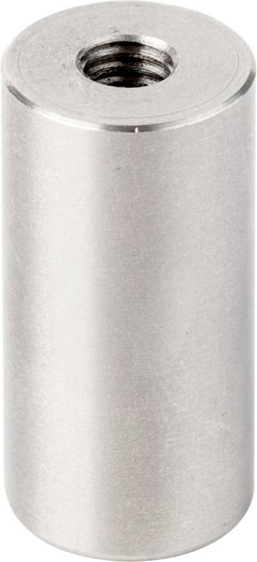 Un insieme di componenti industriali che include un'unità di controllo elettronica blu, quattro sensori rettangolari e quattro piccoli piedini regolabili.