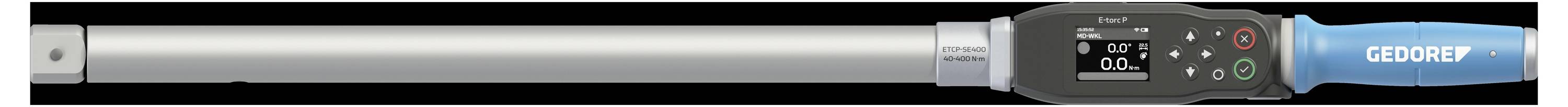 Gedore Elektronischer Drehmomentschlüssel E-torc ETCP-SE400 Chiave dinamometrica 3/4" (20 mm) 40 - 400 Nm-1