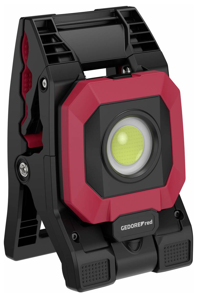 Gedore R95700176 Lampada da lavoro a batteria ricaricabile a batteria ricaricabile 100 lm, 300 lm, 700 lm, 1700 lm Quant-1