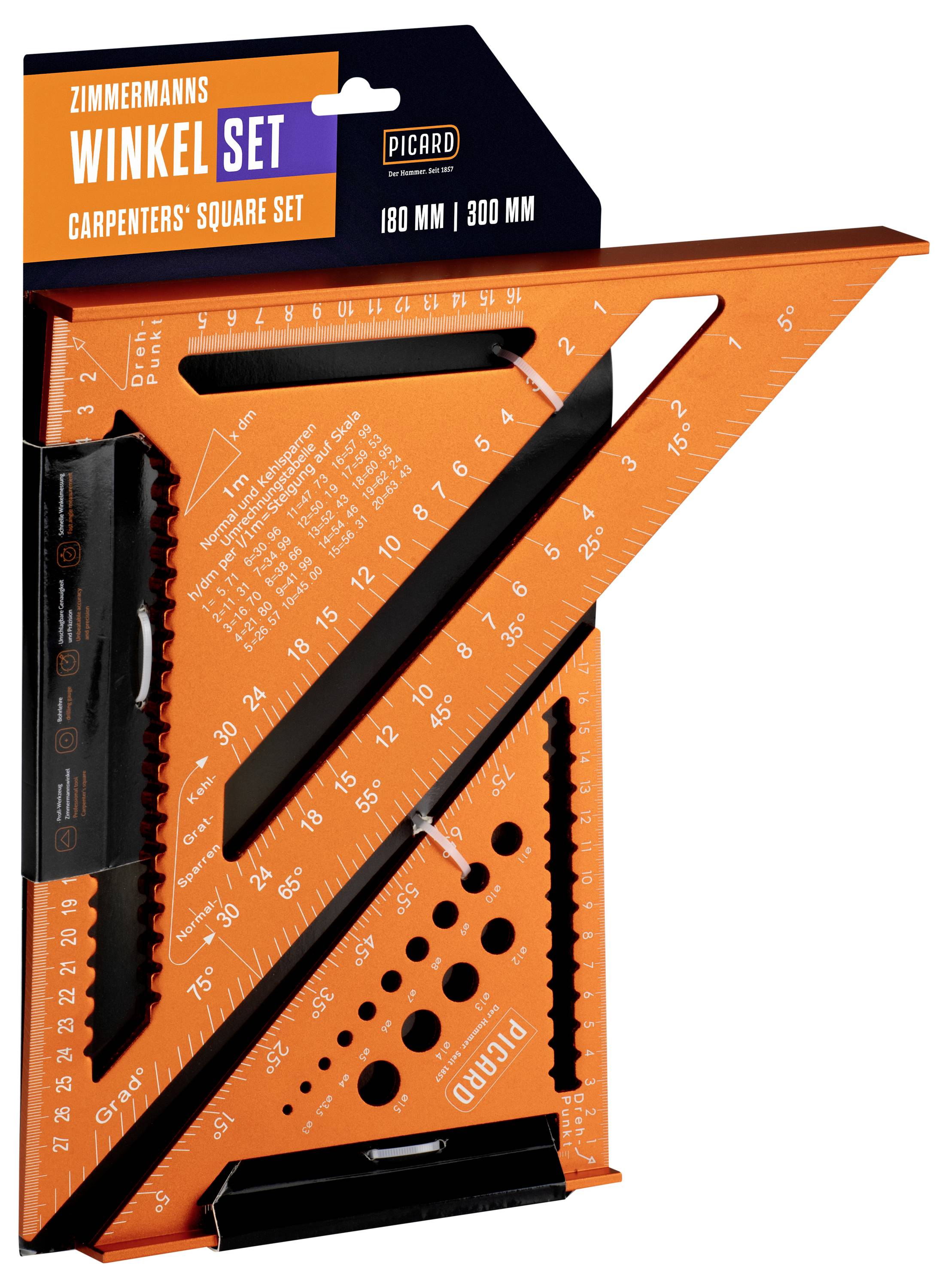 Picard 0071520-002 Squadra da carpentiere 90 °-11