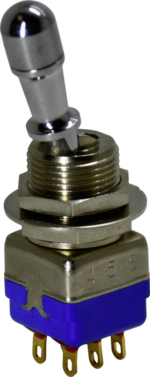 APEM 12146AK-1V 12000 Serie Interruttore a levetta On/On Permanente 1 pz. Pezzo