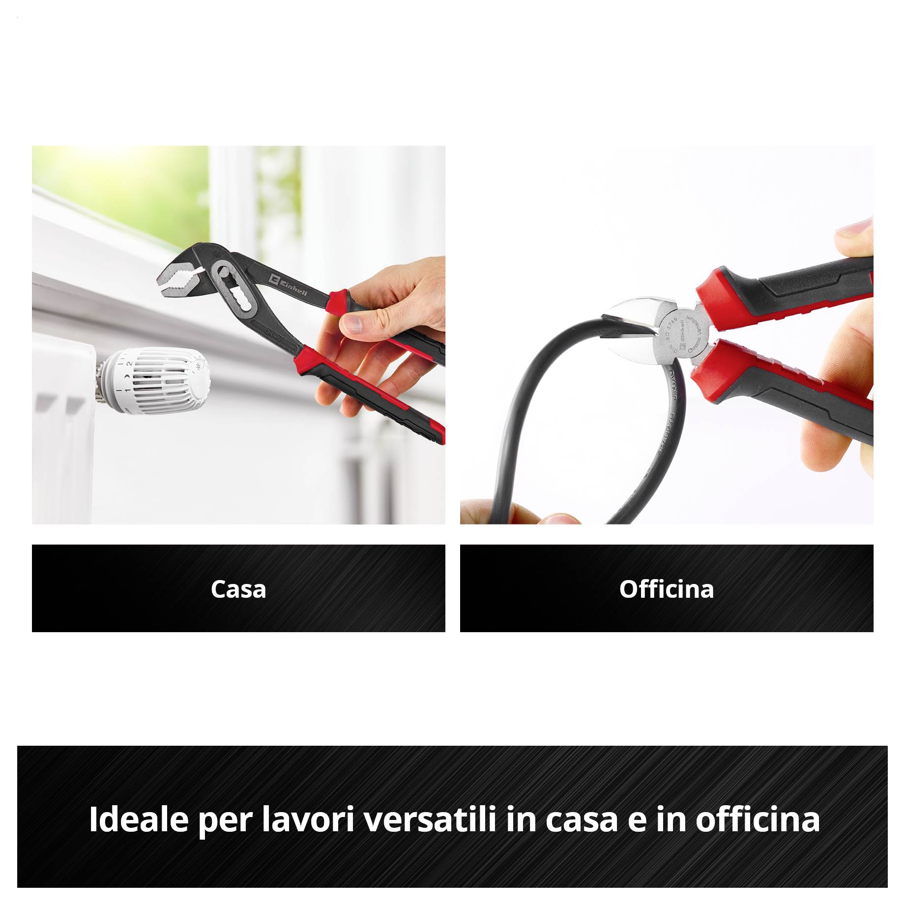 Inserto di avvitamento con testa sferica che consente un angolo di circa 25 gradi, illustrato da uno schema in medaglione.