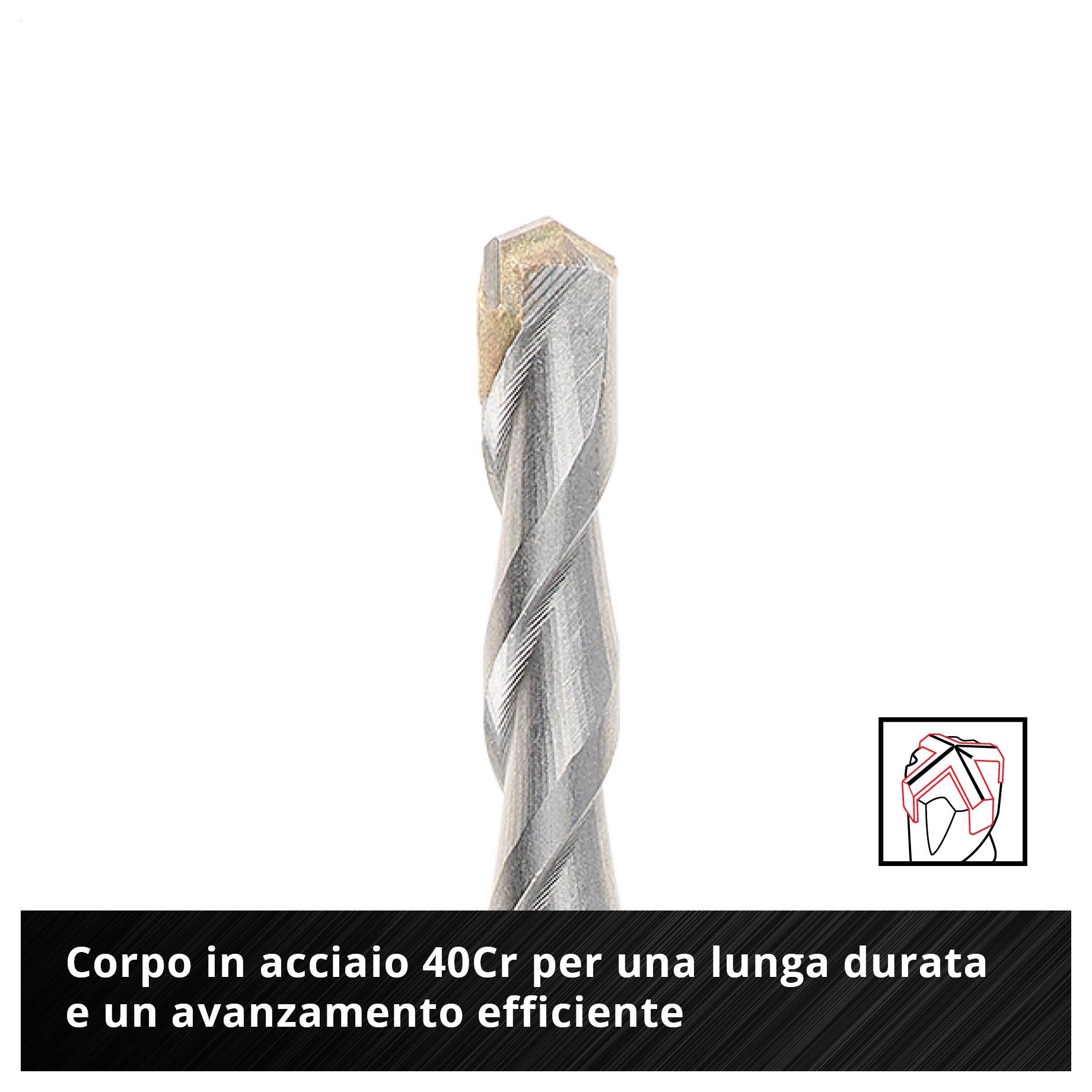 Einhell 170082 Kit punte a corona 82 mm 1 KIT-6