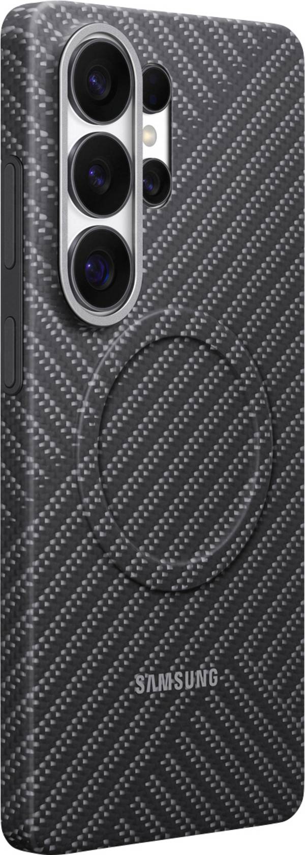 Samsung  Backcover per cellulare Samsung Galaxy S26 Ultra Grigio scuro Carica induttiva EF-KS948SSEGWW; EF-KS948SJEGWW