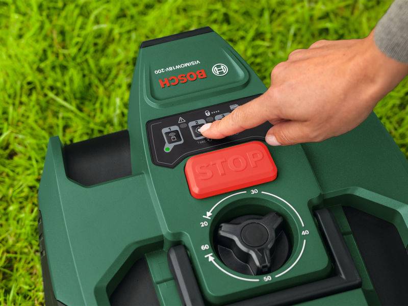 Bosch Home and Garden 06008E1102 VISIMOW18V-200 Robot rasaerba-2