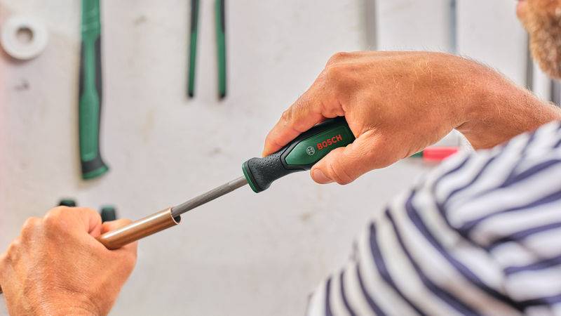 Bosch Home and Garden 1600A034GM Utensili manuali set di lime 200 mm / 8" con spazzola, 4 pezzi 1 pz.-2