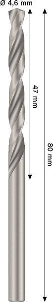 Bosch Accessories 2608577644 2608577644 Punta a spirale per metallo 1 pz.-1