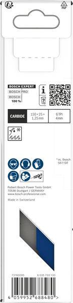 Bosch Accessories 2608902328 Lama per sega a gattuccio EXPERT Window Demolition S959DHM Lunghezza lama della sega 150 mm-2
