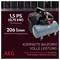 Compressore d'aria portatile AEG con potenza di 1,5 CV, portata di aspirazione di 206 l/min. Ideale per officina e uso domestico.
