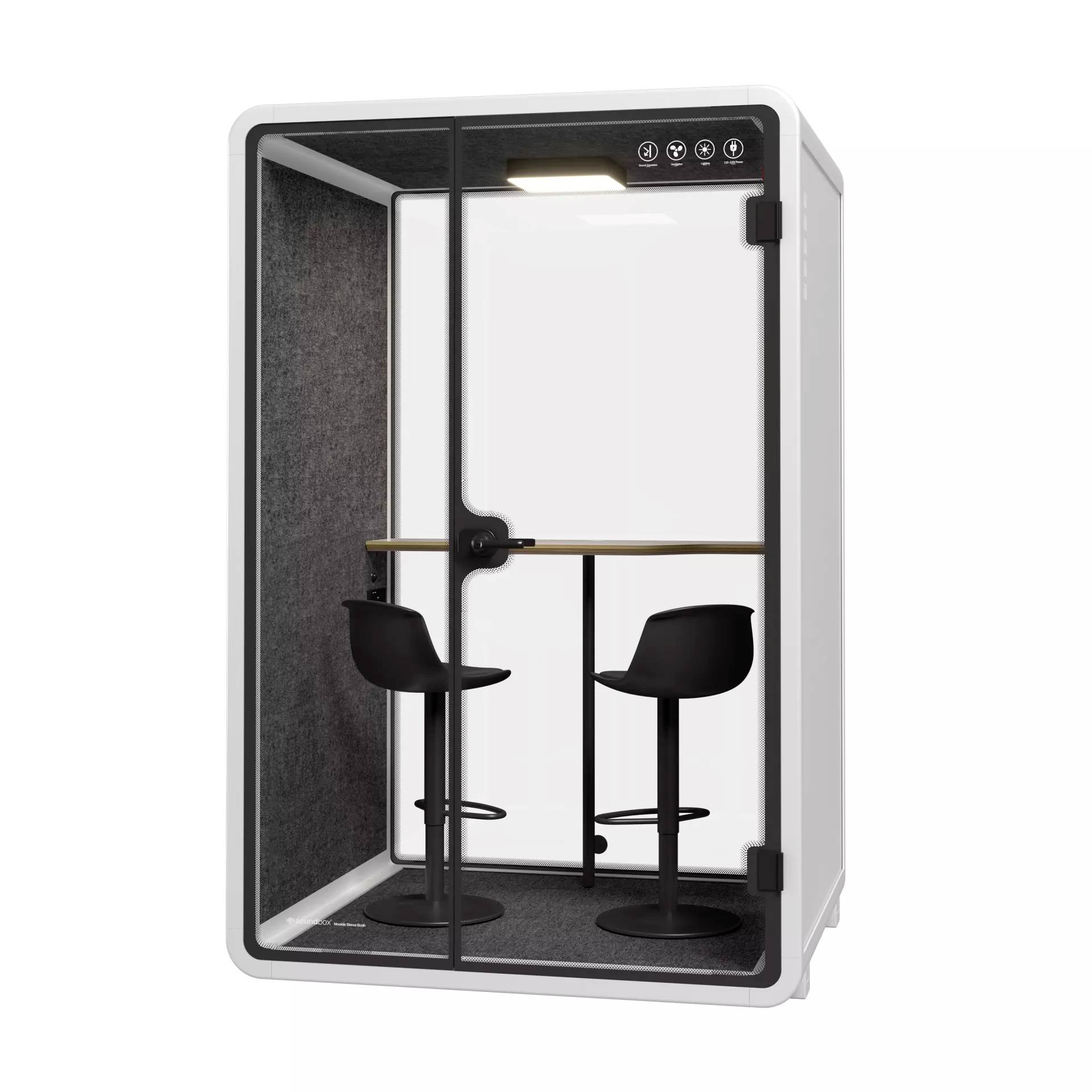 Soundbox Soundbox Office Pod SR-M (F3) 2 person SR-M F3 white 1 pz.-0