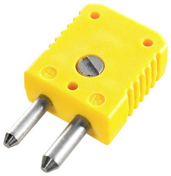 B + B Thermo-Technik  Spina standard tipo K, giallo | -50…+120 °C. Giallo Contenuto: 1 pz.