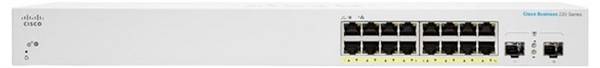Cisco CBS220-16P-2G-EU CISCO CBS220-16P-2G-EU Switch di rete