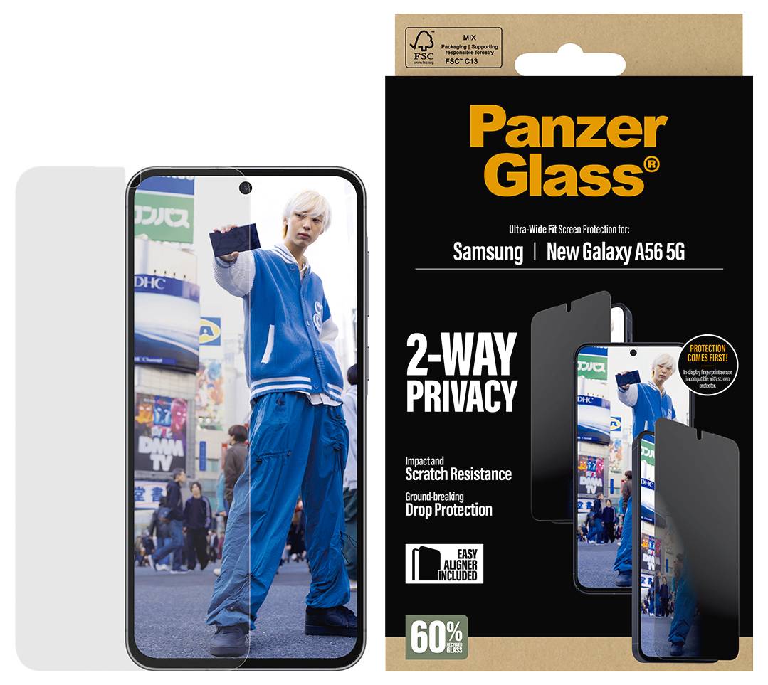 PanzerGlass Vetro di protezione per display con protezione per gli occhi Samsung Galaxy A57 1 pz. PG31825-2