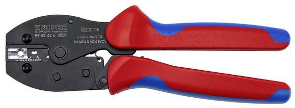 Knipex  97 52 42 6 Pinza crimpatrice  Connettore per applicazioni solari, Connettore fotovoltaico