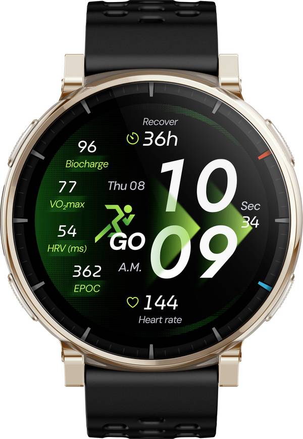 Amazfit Active 3 Premium Orologio sportivo   Nero