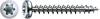 SPAX 0201010400155 Viti a testa mezza tonda 4 mm 15 mm T-STAR plus Acciaio 1000 pz.