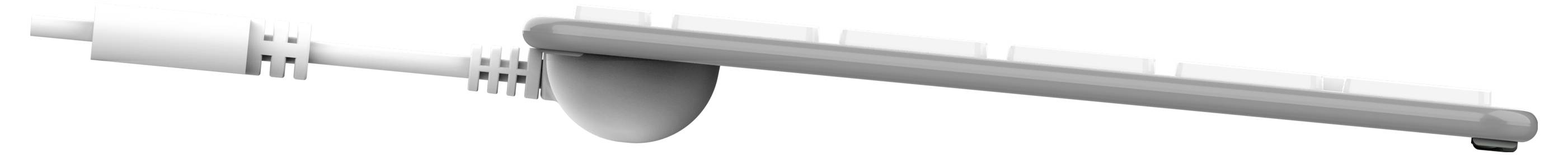 ZAGG USB-C Mac & iOS Cablato Kit tastiera, mouse Porta USB, Superfice touch Inglese UK, QWERTY, Mac Bianco-2