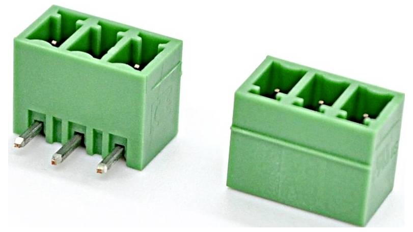 euroclamp PV03-3,81-H-P Morsetto per PCB Numero Poli (num) 3 Verde 1 pz.-0