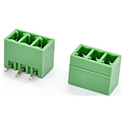 euroclamp PV03-3,81-H-P Morsetto per PCB Numero Poli (num) 3 Verde 1 pz.-0