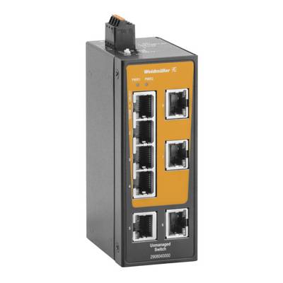 Weidmüller 2908040000 IE-SW-BLB-08-8TX Switch di rete 10 / 100 MBit/s-0
