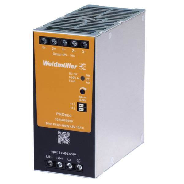 Weidmüller 3025640000 Alimentazione elettrica 24 V 20 A 480 W Contenuto 1 pz.-0
