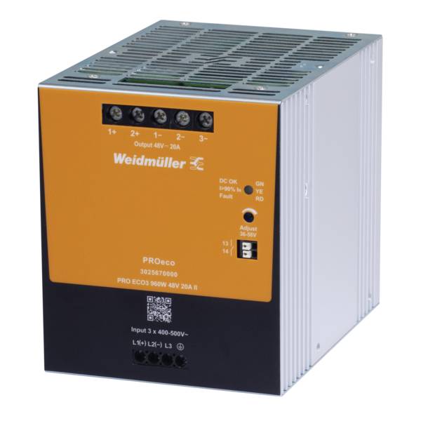 Weidmüller 3025660000 Alimentazione elettrica 24 V 40 A 960 W Contenuto 1 pz.-0