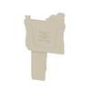 Weidmüller 2762380000 Piastra terminale per morsetti Beige 50 pz.