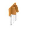 Weidmüller 2728850000 Collegamento trasversale Arancione 5 pz.