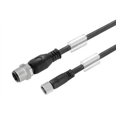 Weidmüller 9456660060 Prolunga attuatore sensore Spina 0.6 m Numero di poli: 4 1 pz. Pezzo-0