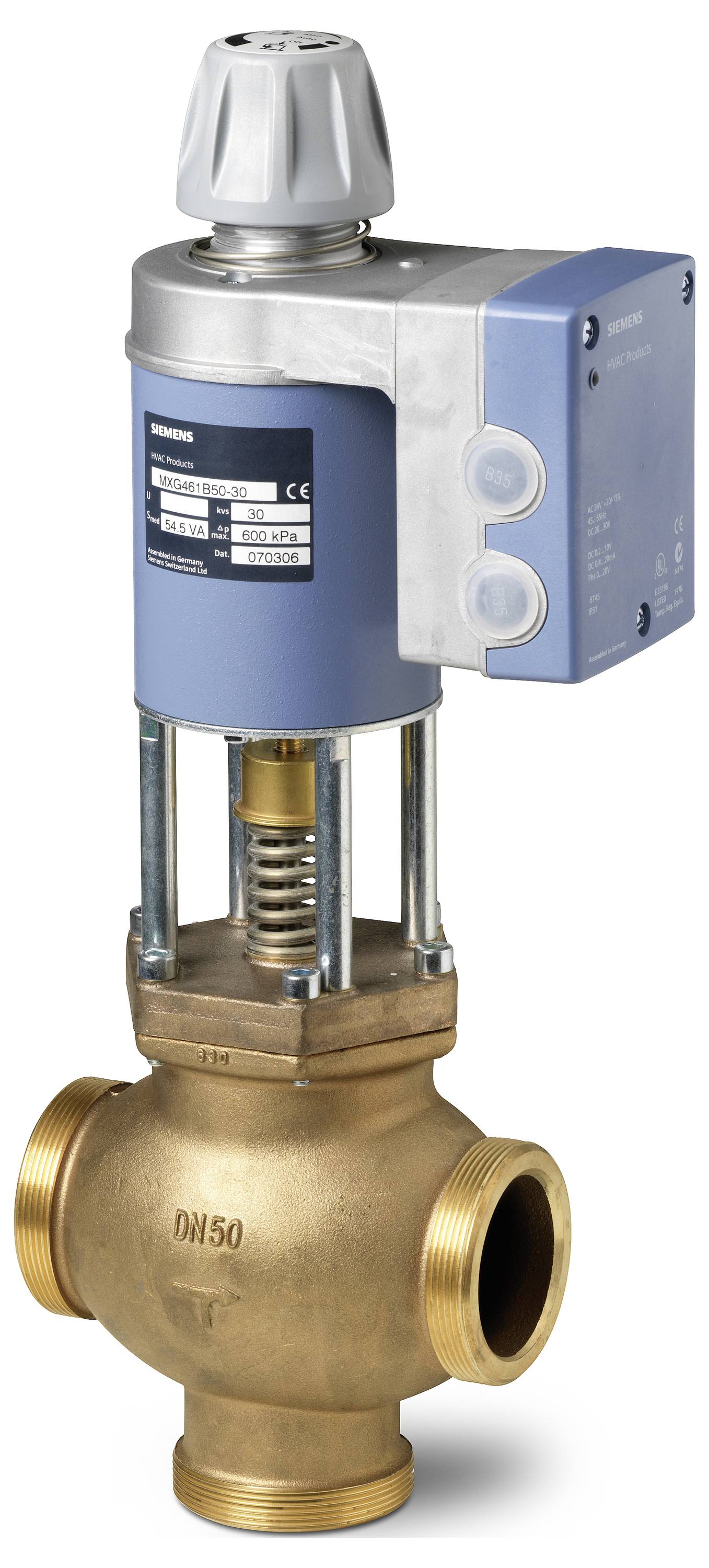 Siemens Elettrovalvola di miscelazione/passaggio BPZ:MXG461B15-1.5 BPZ:MXG461B15-1.5 Larghezza nom 15 mm 1 pz.-0