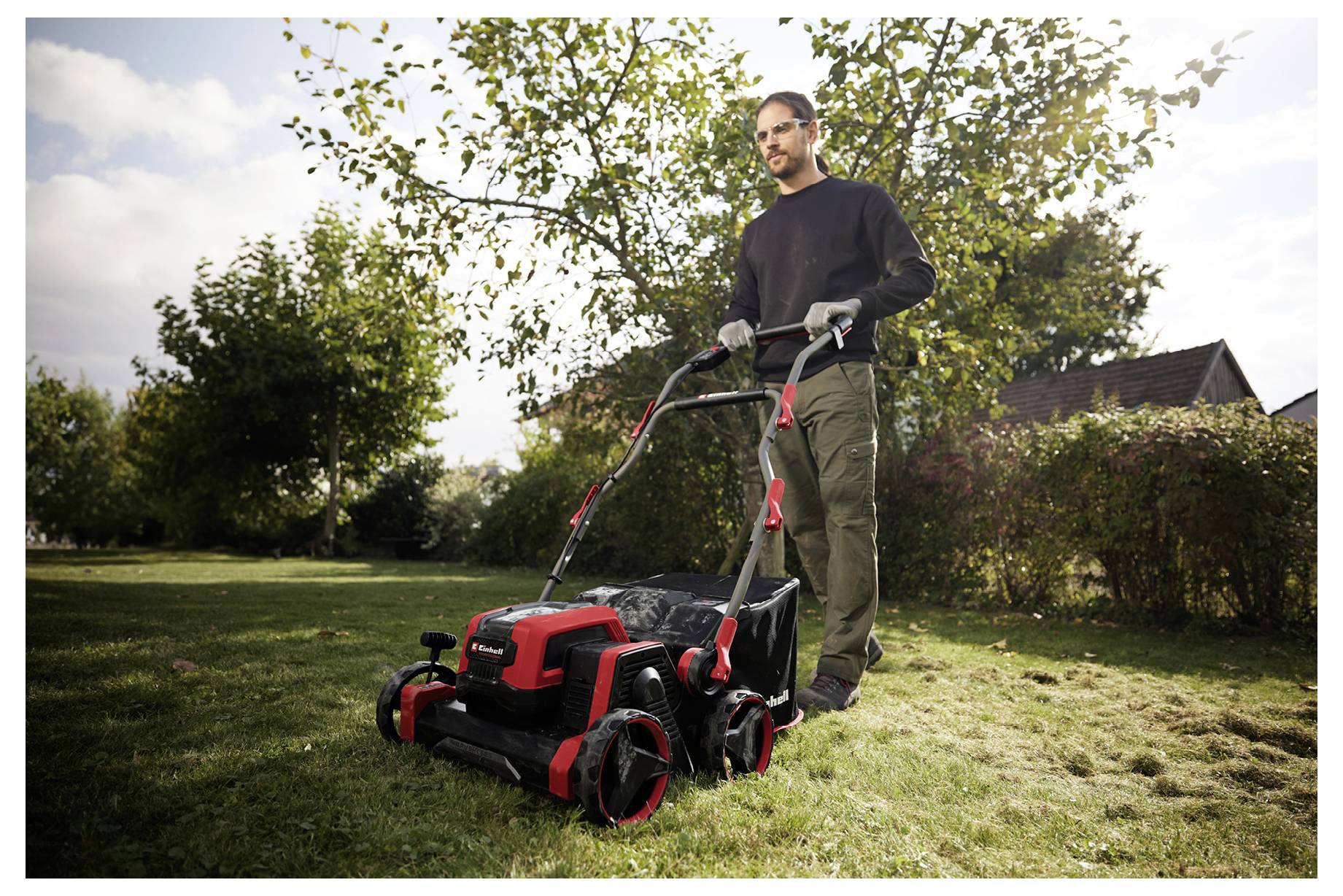 Einhell Professional GP-SA 36/40 Li BL-Solo, PXC Li-Ion a batteria Scarificatore Larghezza lavorativa 40 cm-3