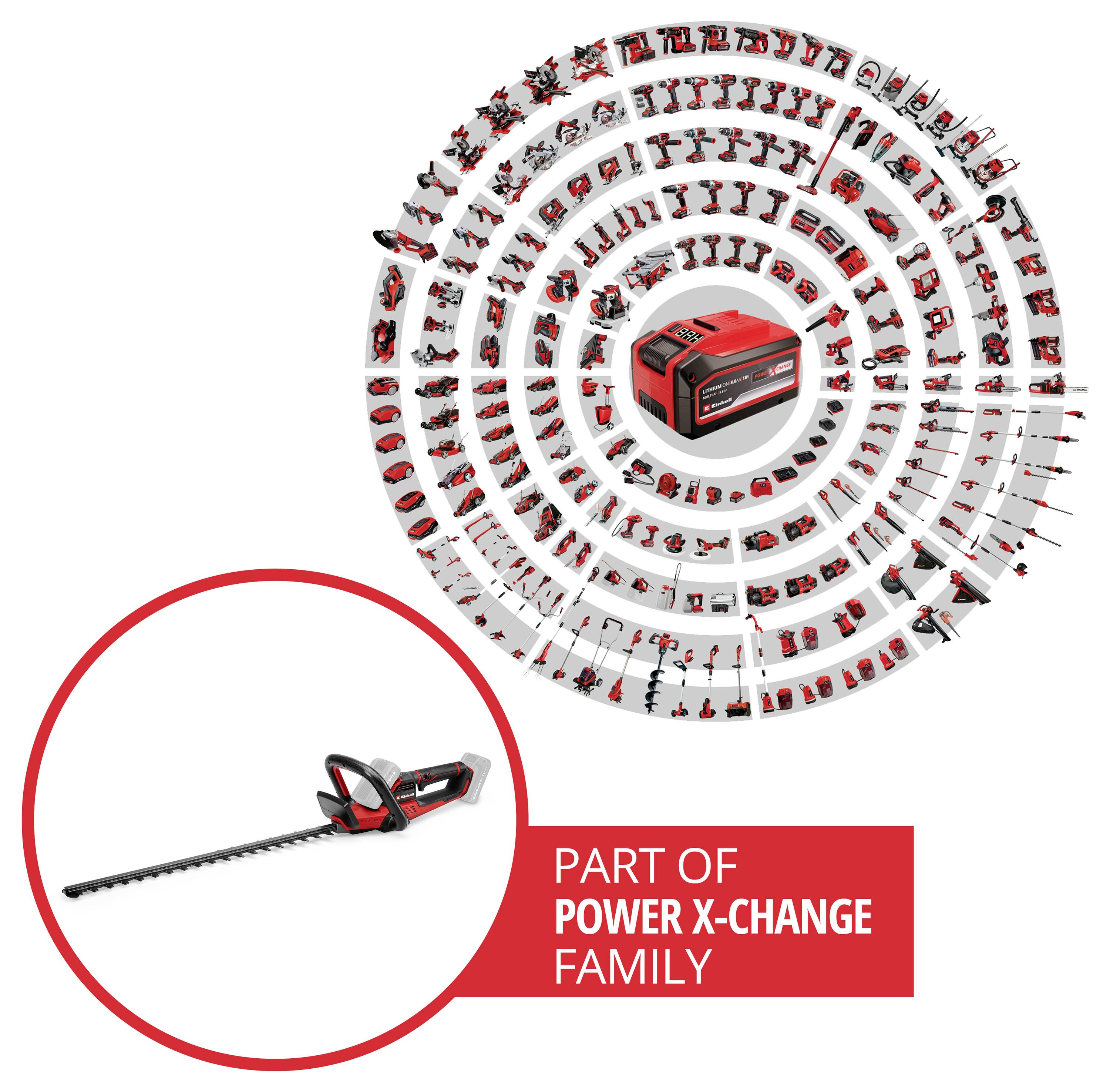 Einhell Professional GP-CH 36/65 Li BL-Solo PXC a batteria Tagliasiepi a batteria Tirante regolabile, batteria non inclu-1