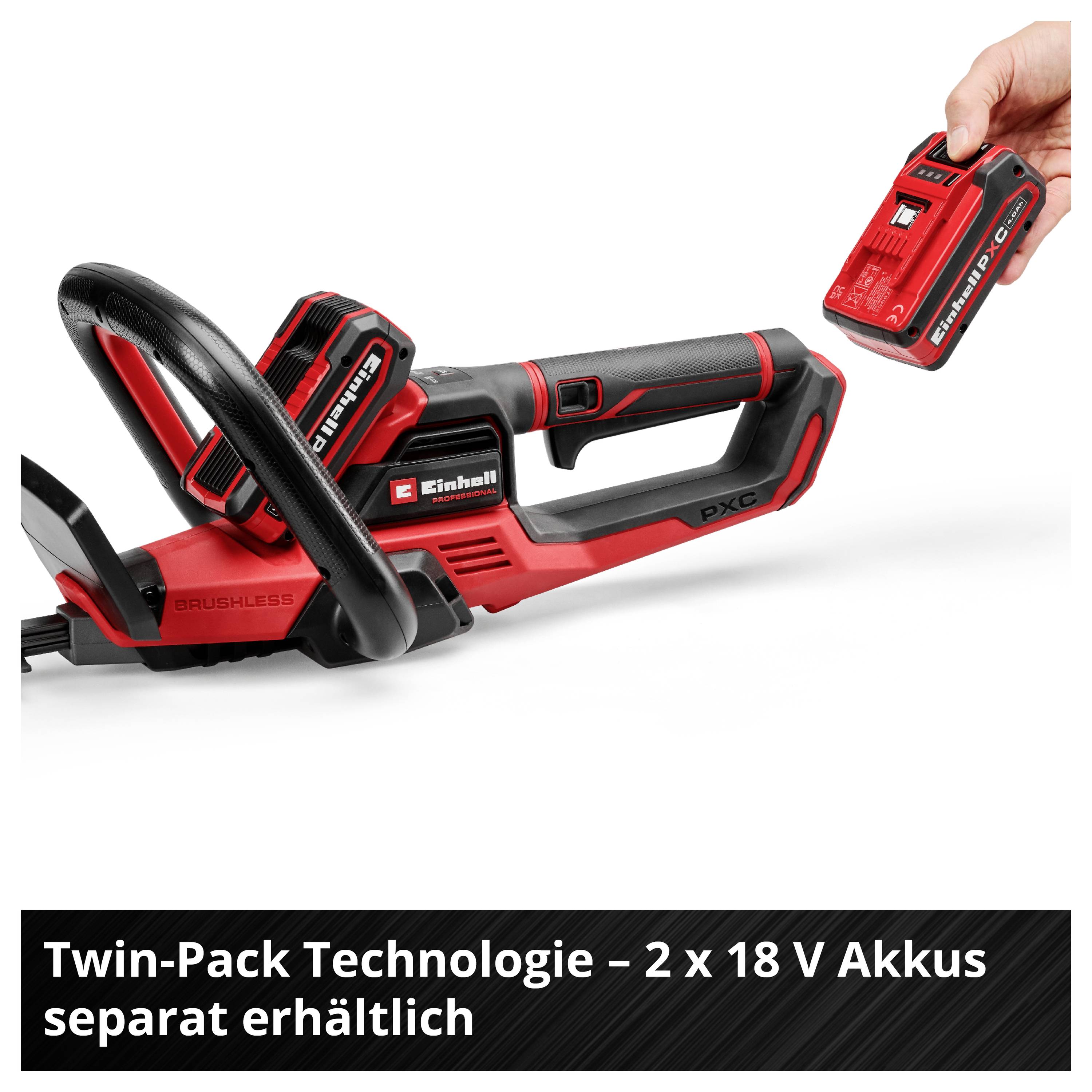 Einhell Professional GP-CH 36/65 Li BL-Solo PXC a batteria Tagliasiepi a batteria Tirante regolabile, batteria non inclu-10