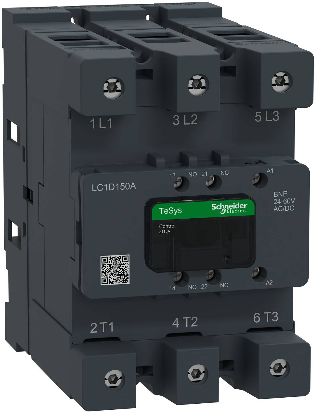 Schneider Electric LC1D150ABNE Contattore di potenza 1 pz.-0