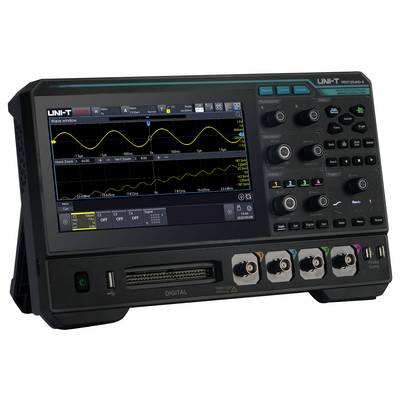 Uni-T MSO1254HD-S Oscilloscopio digitale, Oscilloscopio analogico 250 MHz 2.5 Gsa/s 100 Mpts 12 Bit Mixed-Signal (MSO), -2