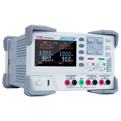 Uni-T UDP3303C-U Alimentatore da laboratorio regolabile 0 - 30 V 0 A (min.) 315 W Dispositivo USB Programmabile, Control-1
