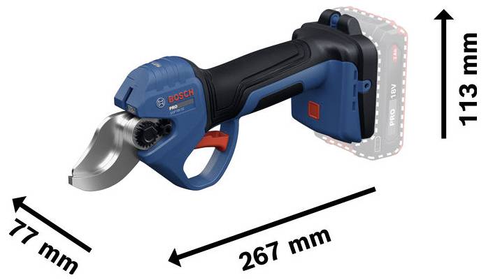 Icona di una mano che afferra il manico di uno strumento, etichettato 'MANICO ERGONOMICO'.