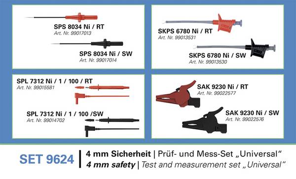 Schützinger SET 9624 KIT puntali     1 KIT