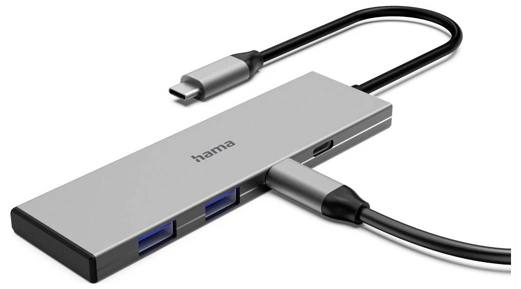 Hama 00200147 Hub USB 4 Porte USB-C® (USB 3.2 Gen 2), USB 3.2 (Gen 2), Presa USB-C ® (Power Delivery) USB 3.2 Gen2 10 GB-3