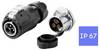 TRU COMPONENTS TC-15034252 Kit connettori connettori impermeabili; Tot poli: 3 1 pz.