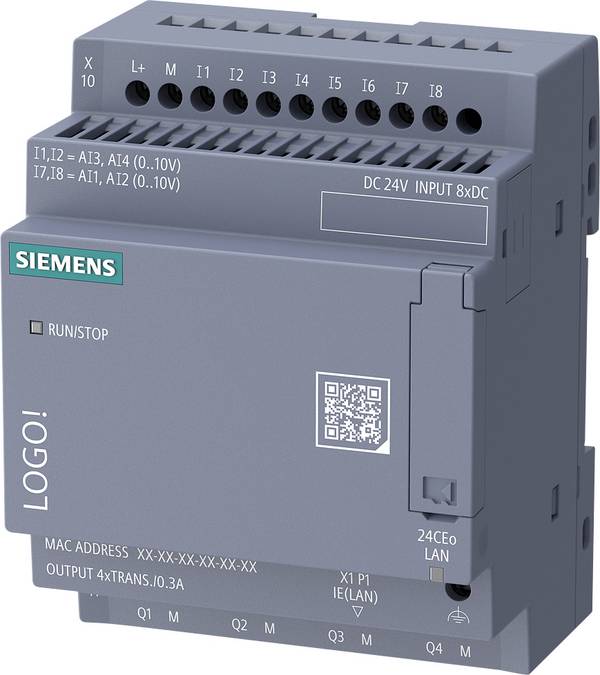 Siemens 6ED1052-2CC08-0BA3 Modulo di controllo PLC 24 V/DC