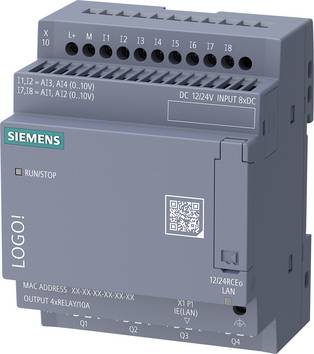 Siemens 6ED1052-2MD08-0BA3 Modulo di controllo PLC 24 V/DC, 12 V/DC