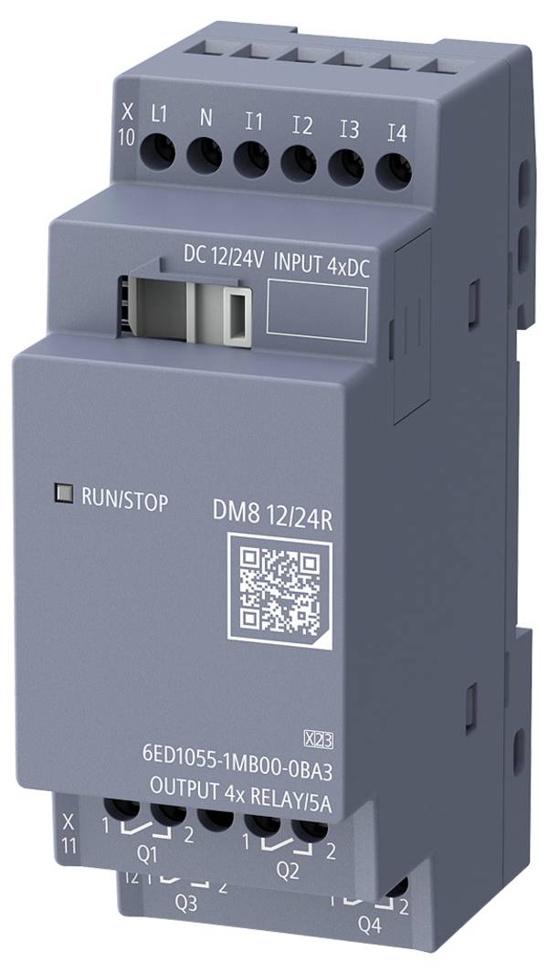 Siemens 6ED1055-1MB00-0BA3 Modulo espansione PLC 24 V/DC, 12 V/DC