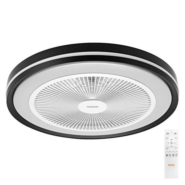 OSRAM Ceiling Fan Murlan 490mm 43W CCT RGB Ventilatore da soffitto  43 W (Ø) 490 mm  con illuminazione, con telecomando, Dimmerabile, Timer